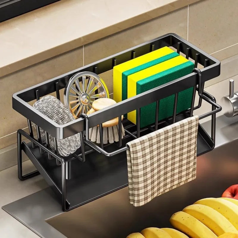 Kitchen sponge drainer — sink holder with drainage