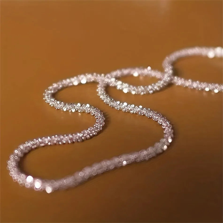 Fashion jewelry necklace — elegant, thin chain for women