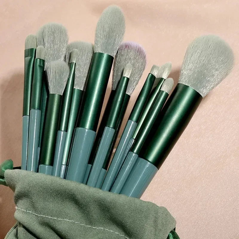 Set profesional de brochas de maquillaje — 3, 13 o 22 piezas