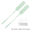 Dusting brush with 10 refills — reusable dust-trapping duster