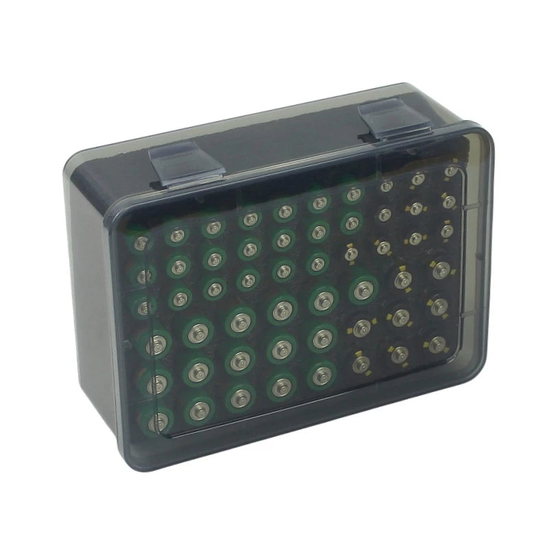 AA- und AAA-Batterie-Organizer – Box für 54 Batterien