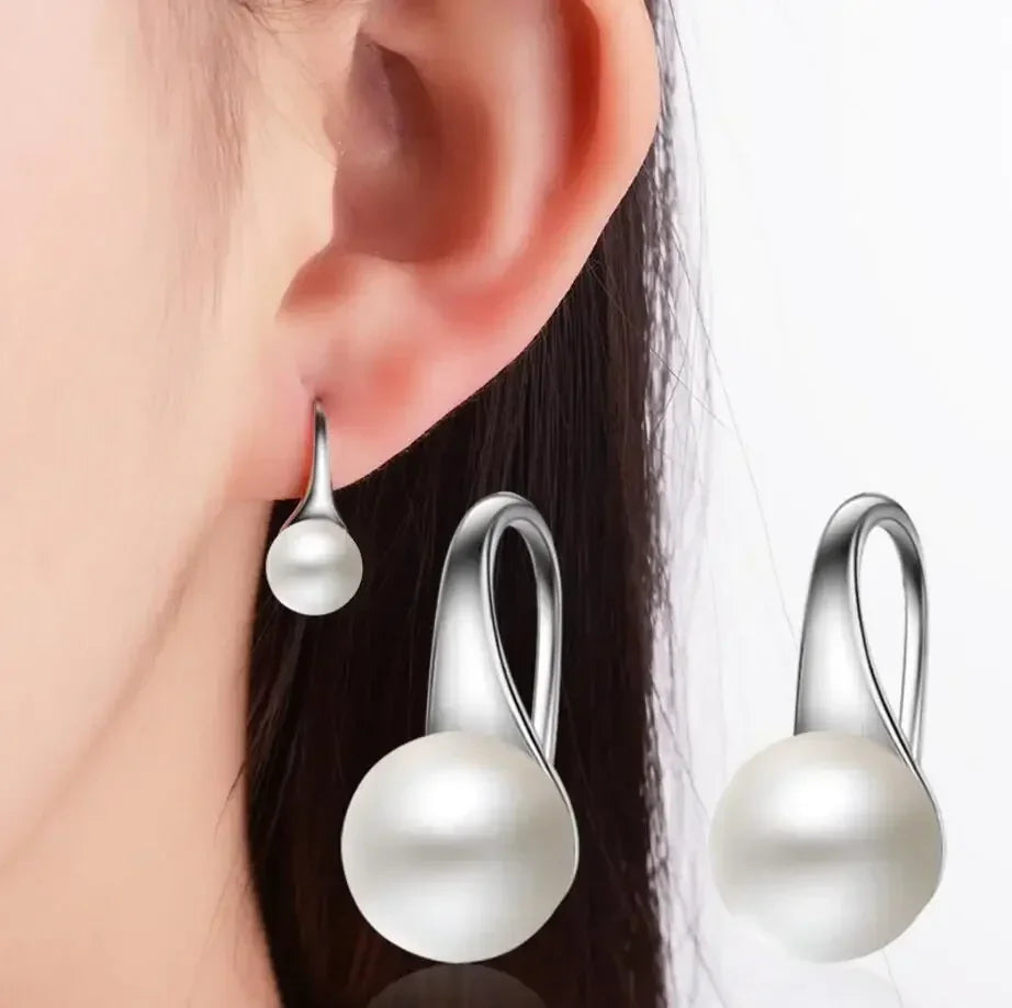 Perlenohrringe im koreanischen Stil – zart und modern