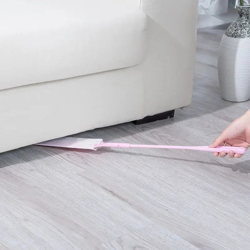 Dusting brush with 10 refills — reusable dust-trapping duster