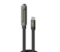 Cable USB 65W con soporte plegable 2 en 1 — carga rápida + base para móvil